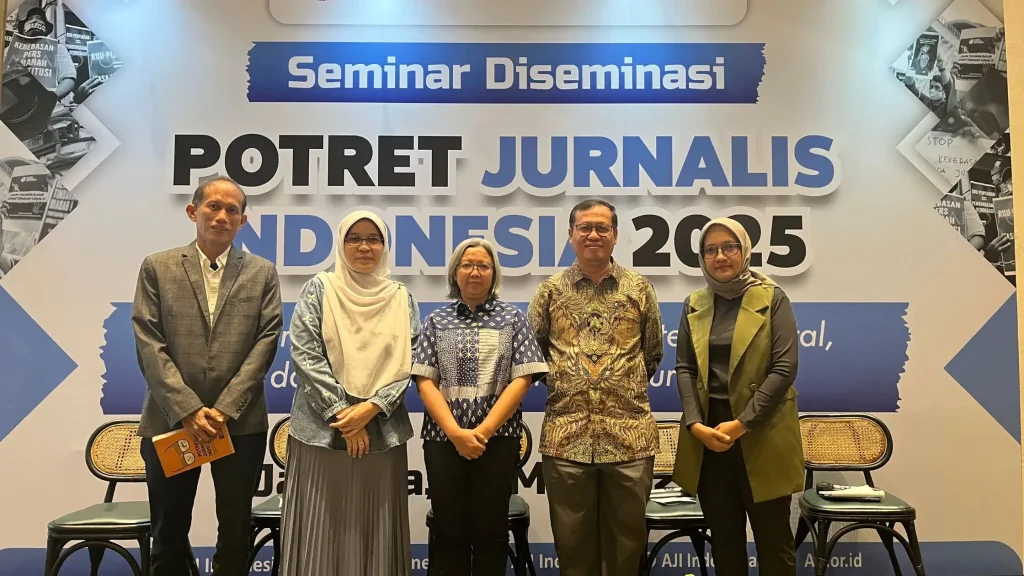 seminar diseminasi potret jurnalis indonesia 2025